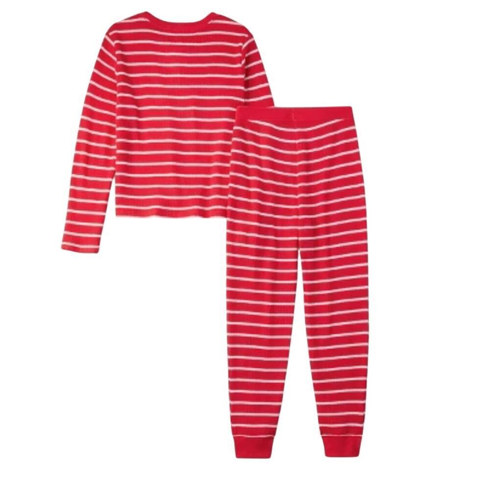 WonderShop Red Stripe Holiday Pajama Set Women’s XL